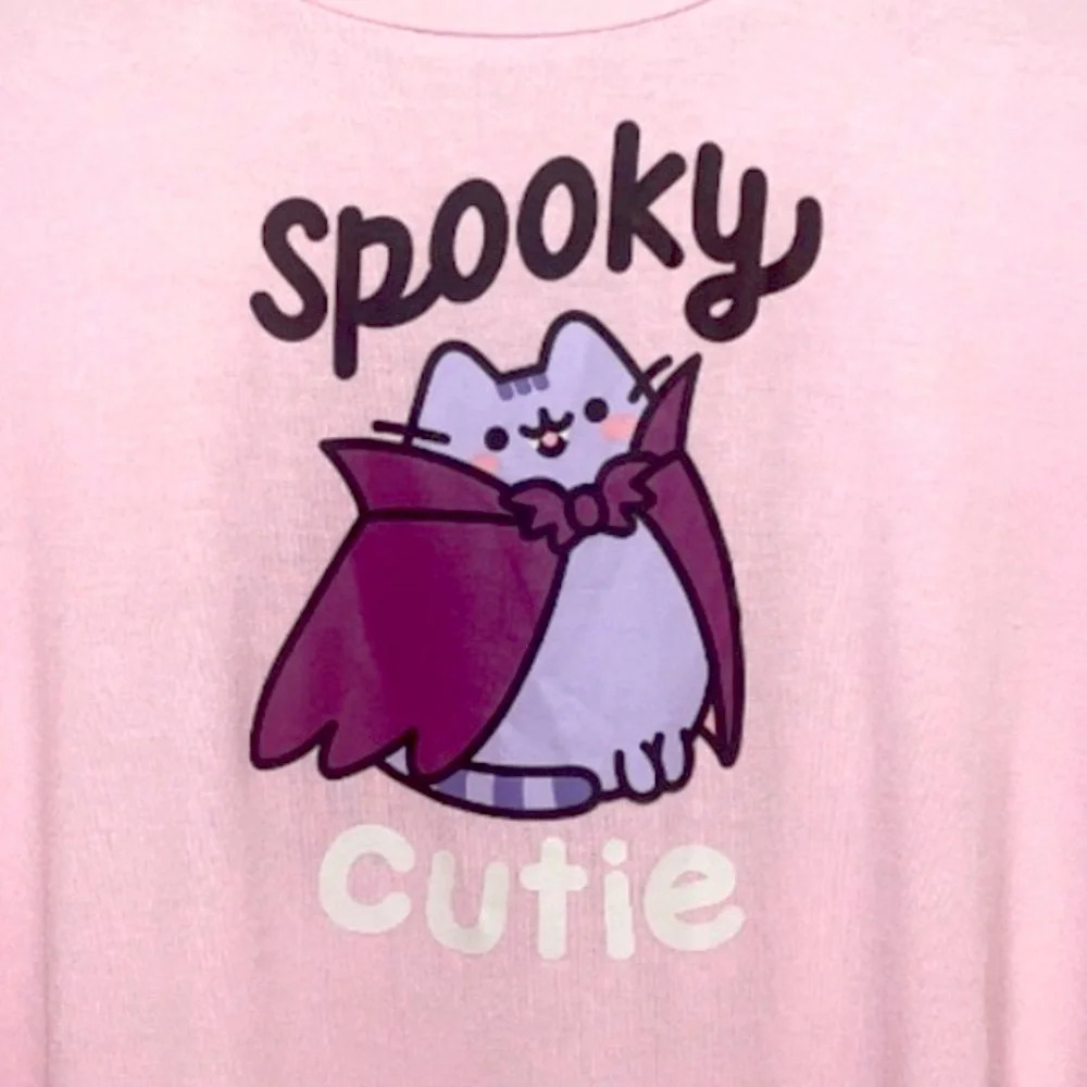 Pusheen X Unique Vintage Spooky Cutie Crop Top